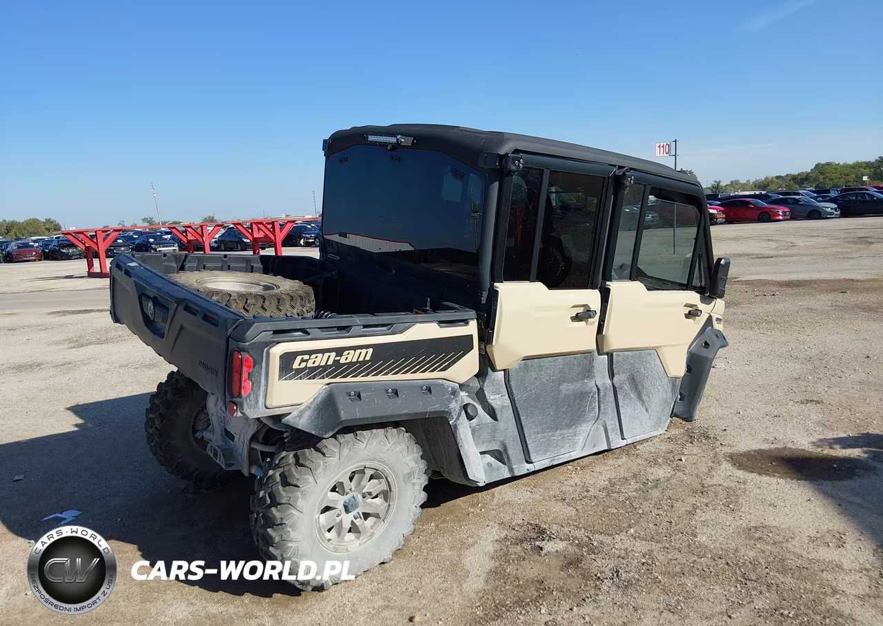 2025 Can-Am Defender Max Limited Cab Hd10-Lone Star Hd10 VIN:3JBUUAX44SK000294 - 4