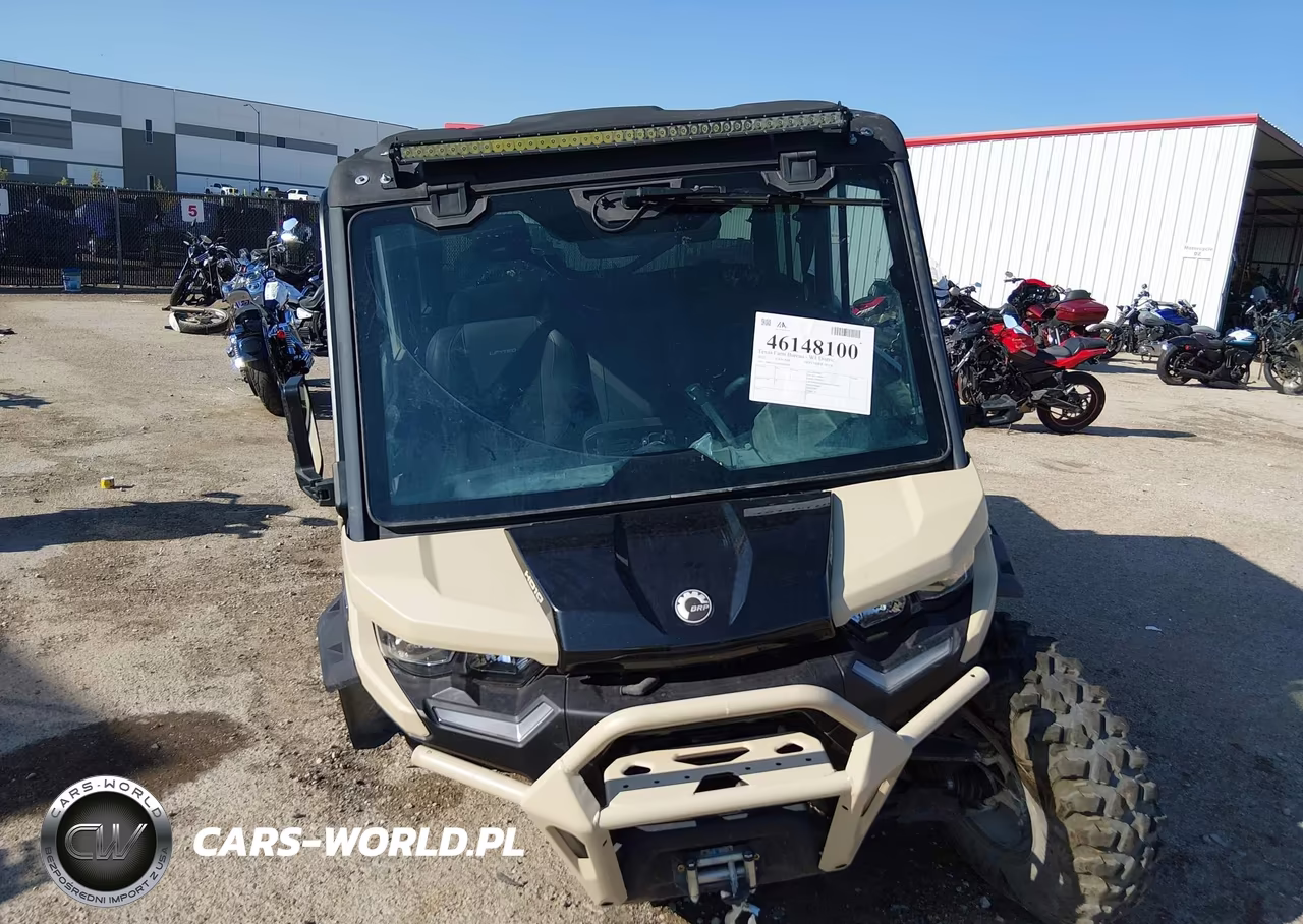 2025 Can-Am Defender Max Limited Cab Hd10-Lone Star Hd10 VIN:3JBUUAX44SK000294 - 5