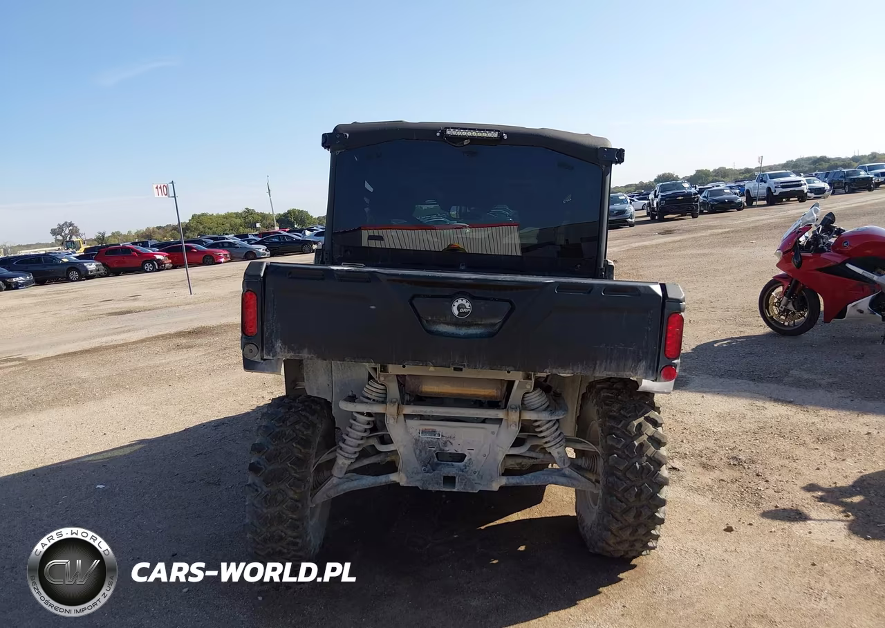 2025 Can-Am Defender Max Limited Cab Hd10-Lone Star Hd10 VIN:3JBUUAX44SK000294 - 6