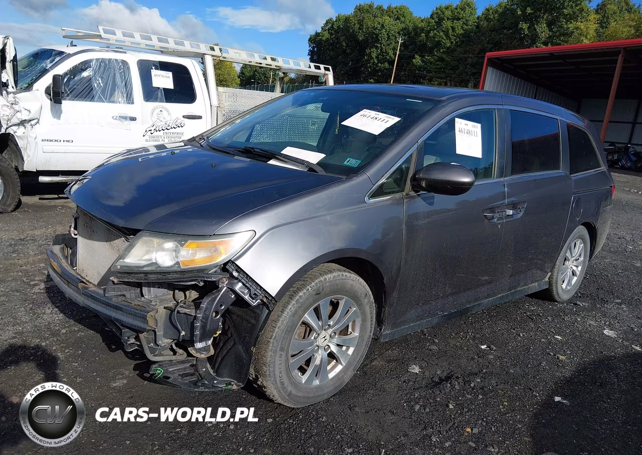 2015 Honda Odyssey Ex-L VIN:5FNRL5H69FB007009 - 2