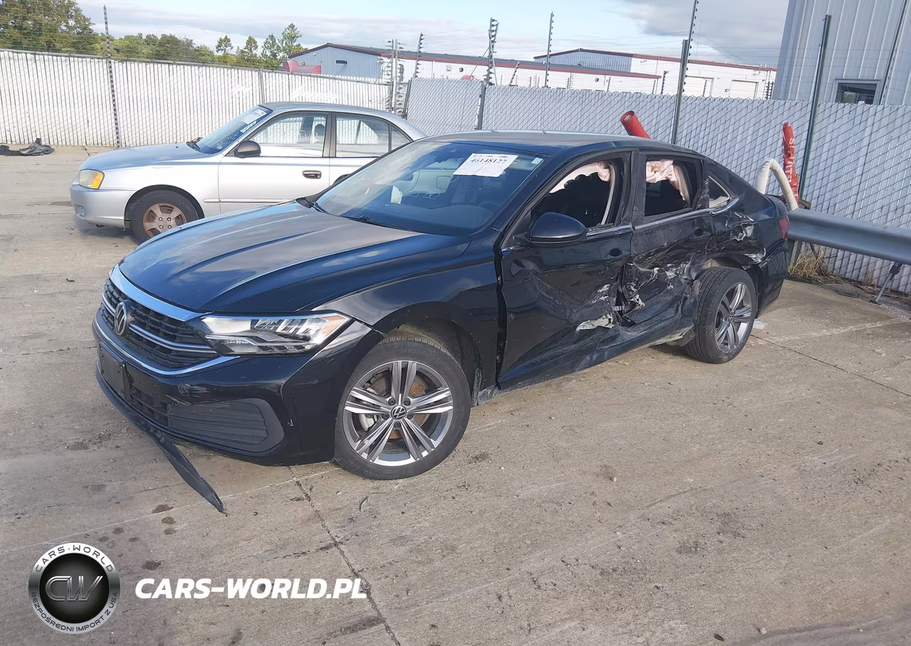 2022 Volkswagen Jetta 1.5T Se VIN:3VWEM7BU0NM011875 - 2