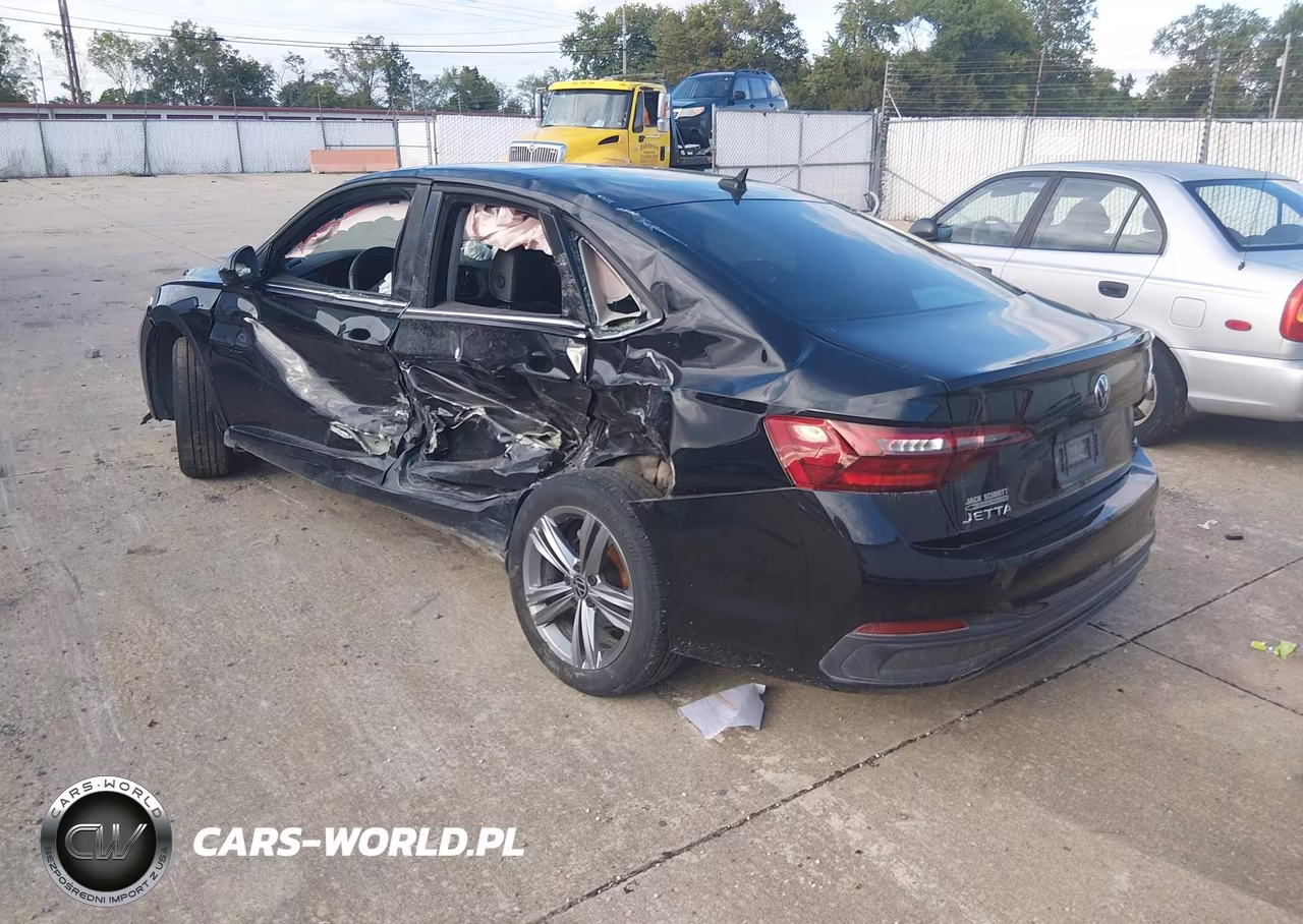 2022 Volkswagen Jetta 1.5T Se VIN:3VWEM7BU0NM011875 - 3