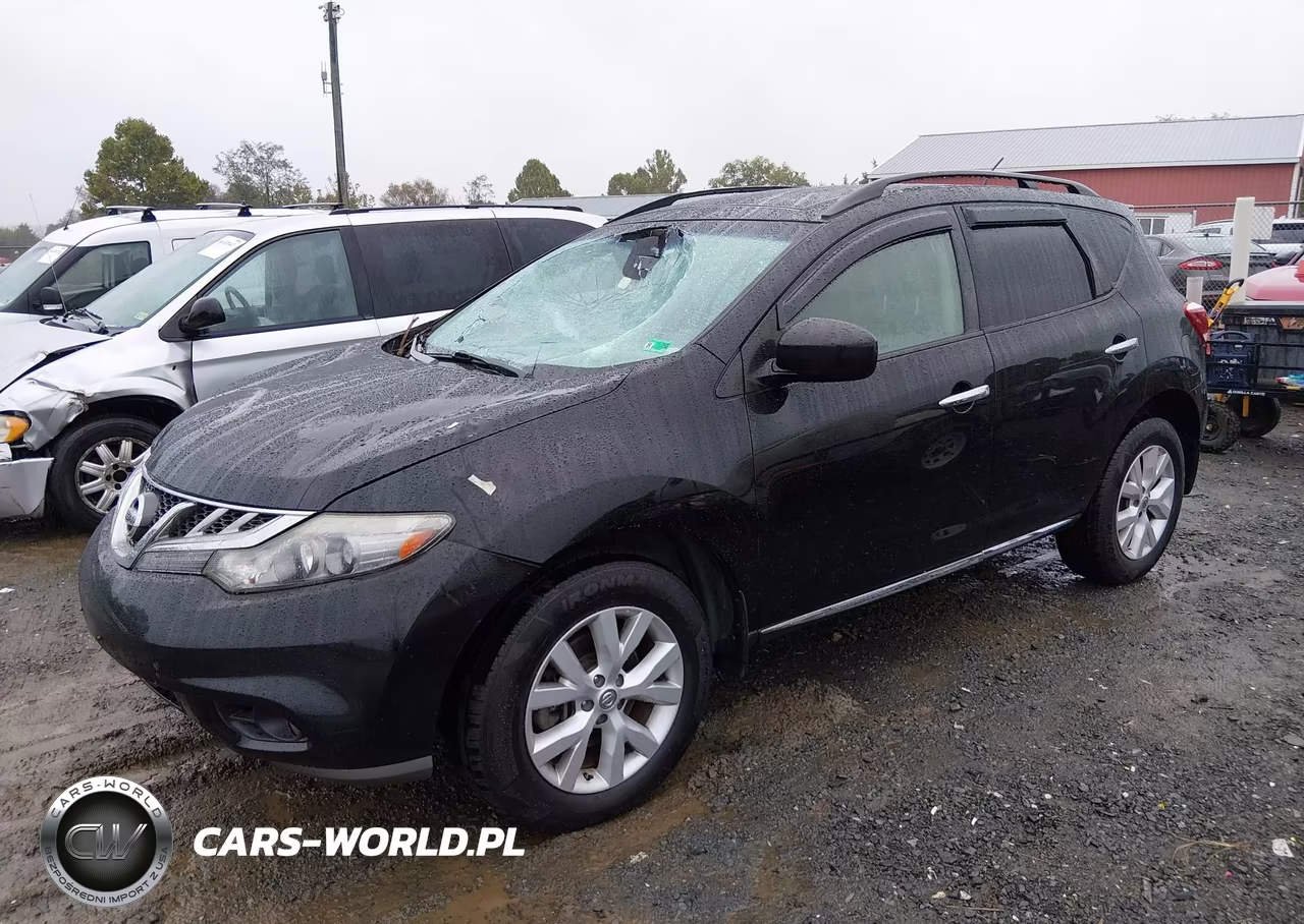 2011 Nissan Murano Sl VIN:JN8AZ1MW1BW154476 - 2
