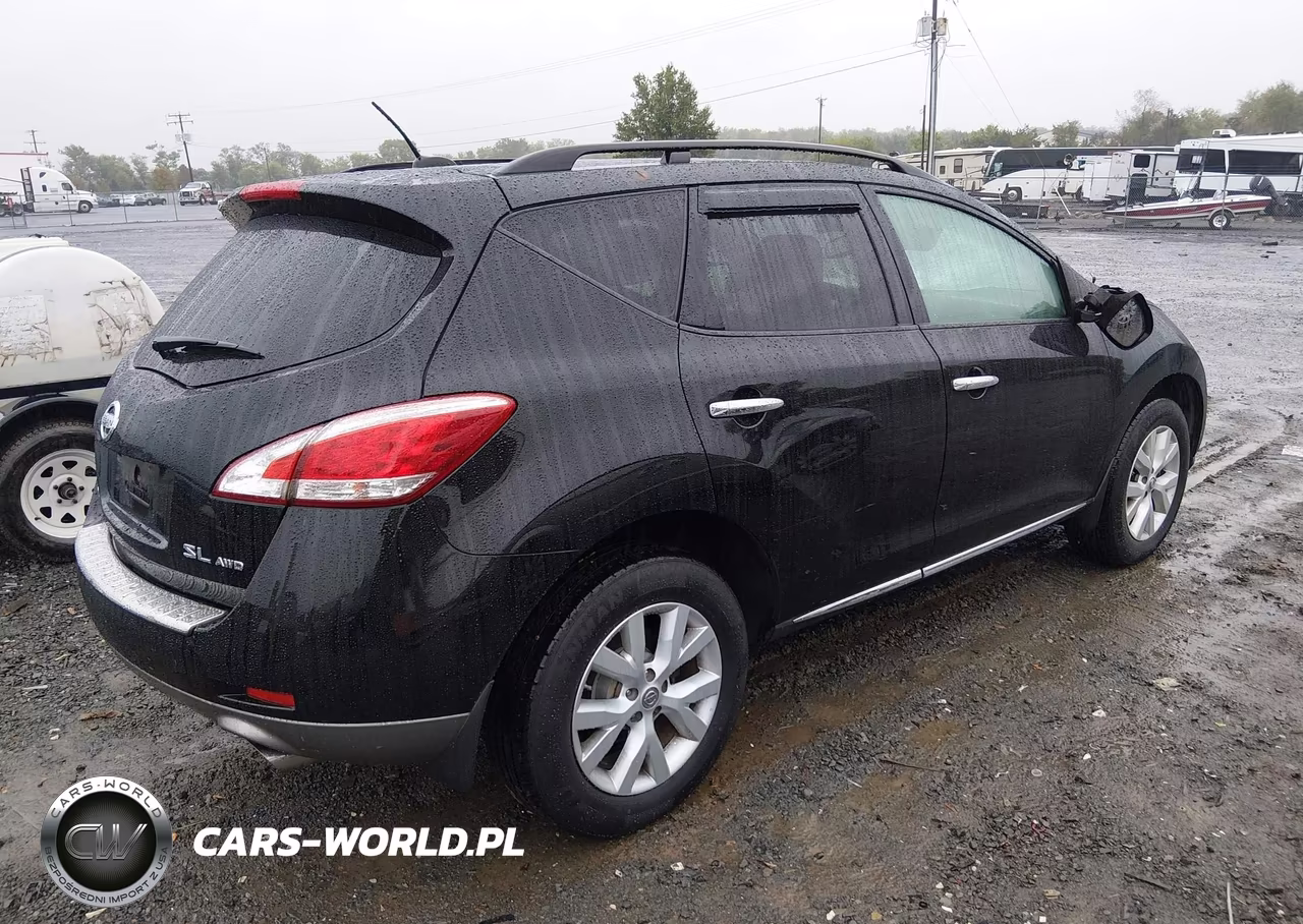 2011 Nissan Murano Sl VIN:JN8AZ1MW1BW154476 - 4