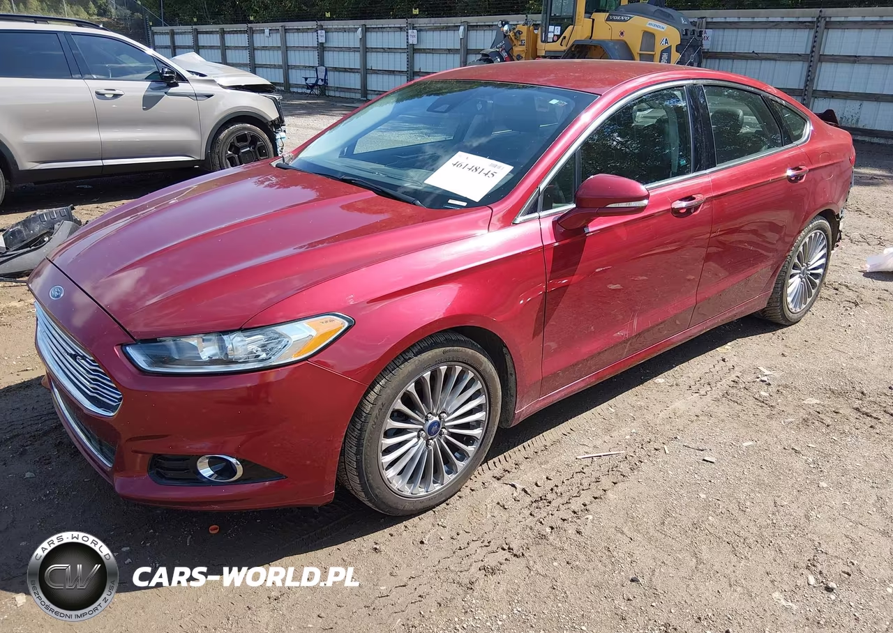 2013 Ford Fusion Titanium VIN:3FA6P0K98DR181605 - 2