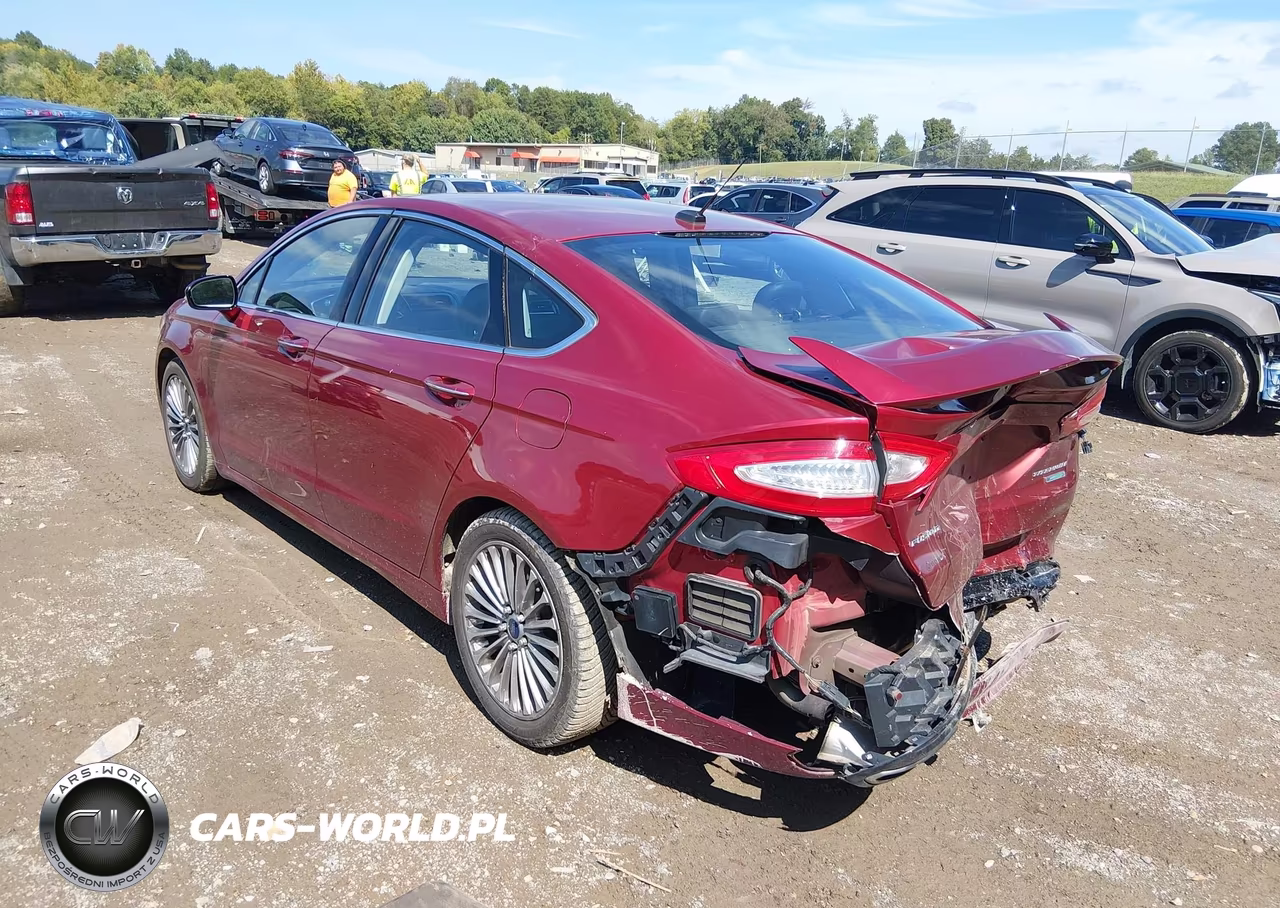 2013 Ford Fusion Titanium VIN:3FA6P0K98DR181605 - 3