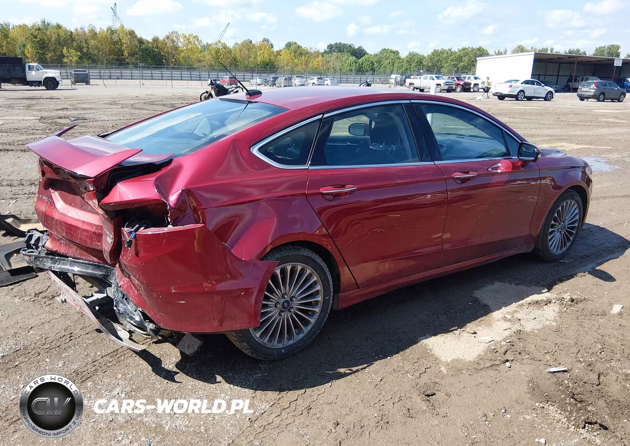 2013 Ford Fusion Titanium VIN:3FA6P0K98DR181605 - 4