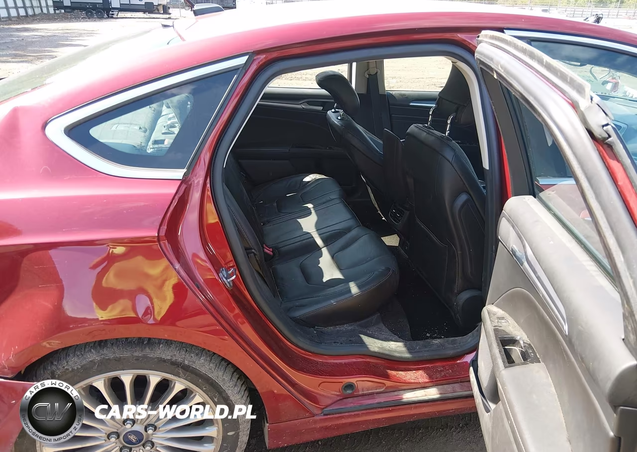 2013 Ford Fusion Titanium VIN:3FA6P0K98DR181605 - 8