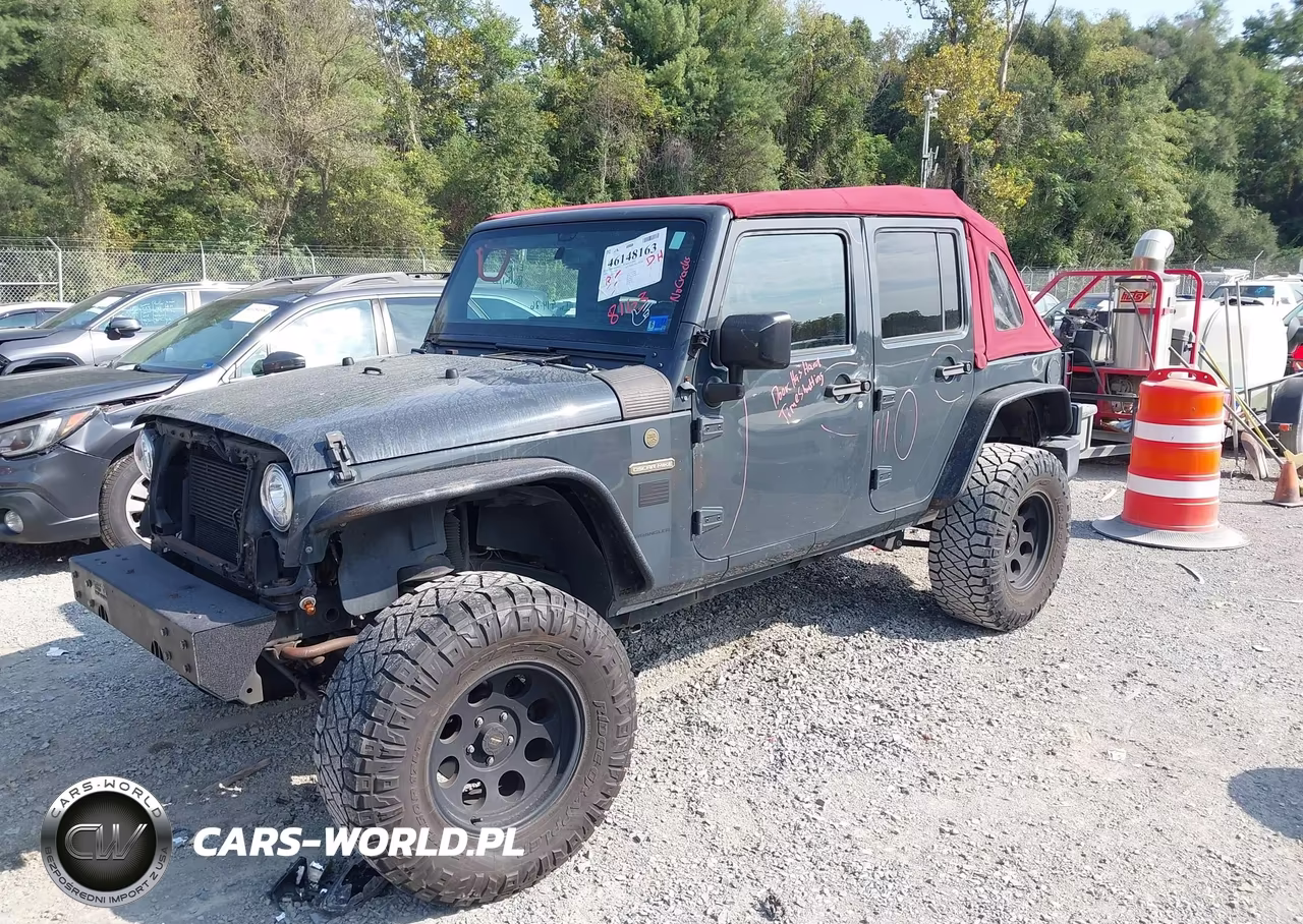 2017 Jeep Wrangler Unlimited Freedom 4X4 VIN:1C4BJWDG5HL563121 - 2