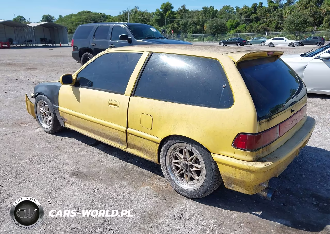 1991 Honda Civic Dx VIN:2HGED6350MH566019 - 3