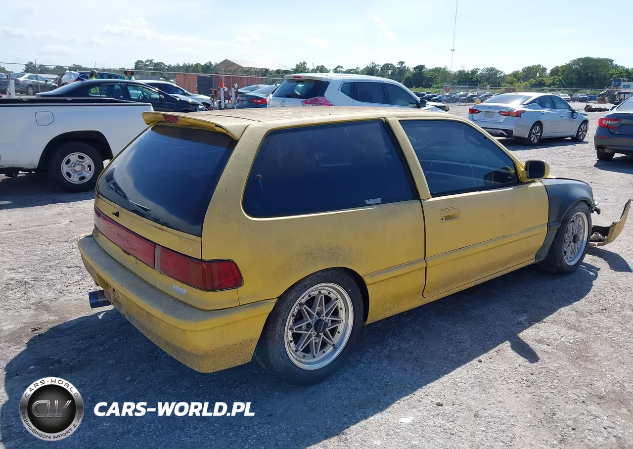 1991 Honda Civic Dx VIN:2HGED6350MH566019 - 4