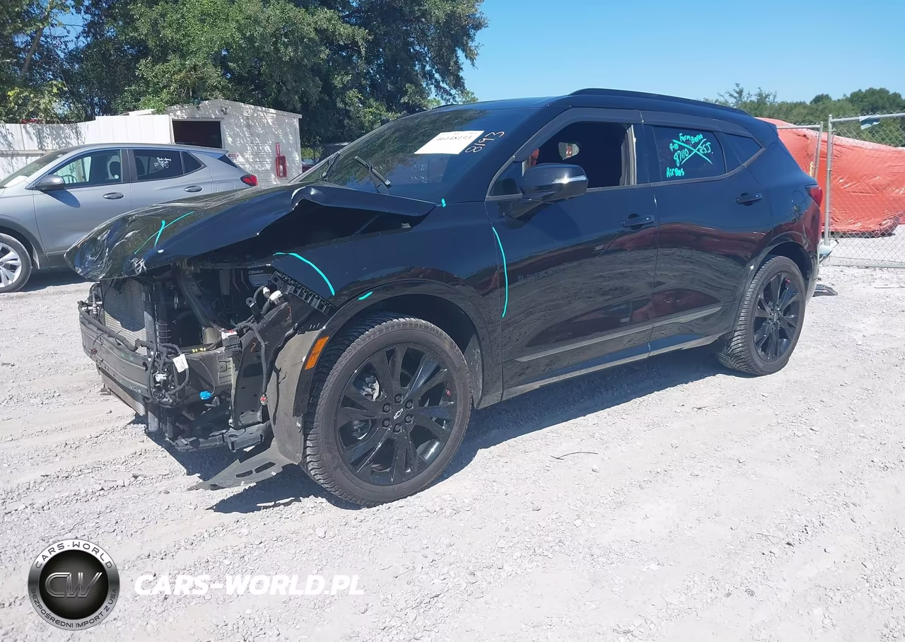 2021 Chevrolet Blazer Fwd Rs VIN:3GNKBERS2MS554375 - 2