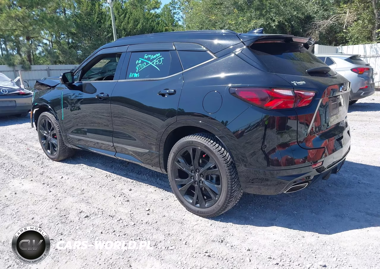 2021 Chevrolet Blazer Fwd Rs VIN:3GNKBERS2MS554375 - 3