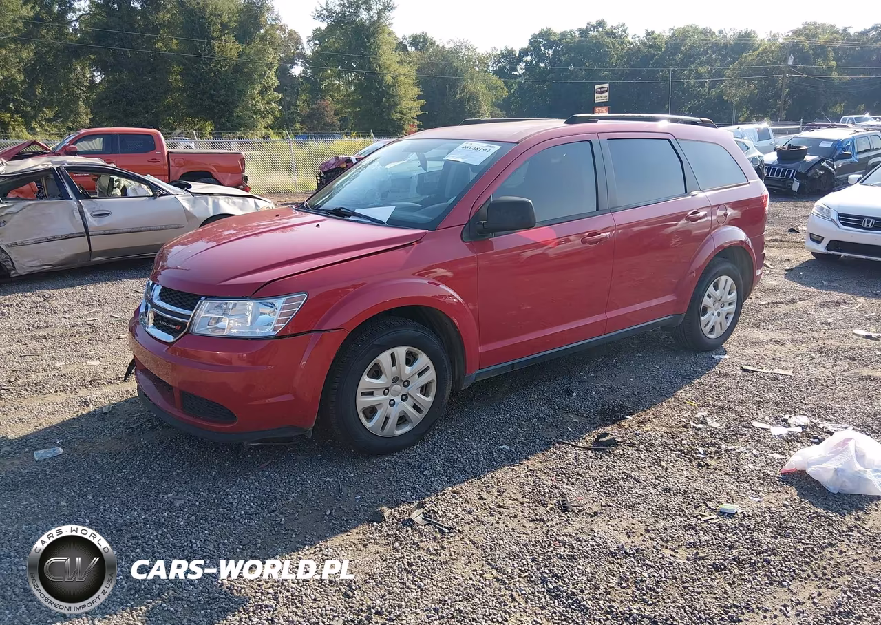 2018 Dodge Journey Se VIN:3C4PDCAB8JT273812 - 2