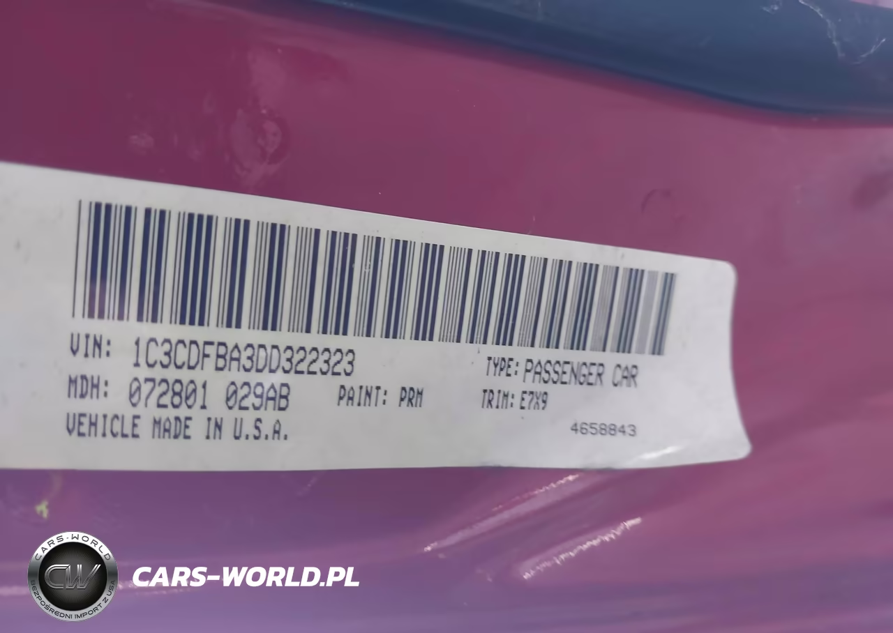 2013 Dodge Dart Sxt VIN:1C3CDFBA3DD322323 - 9