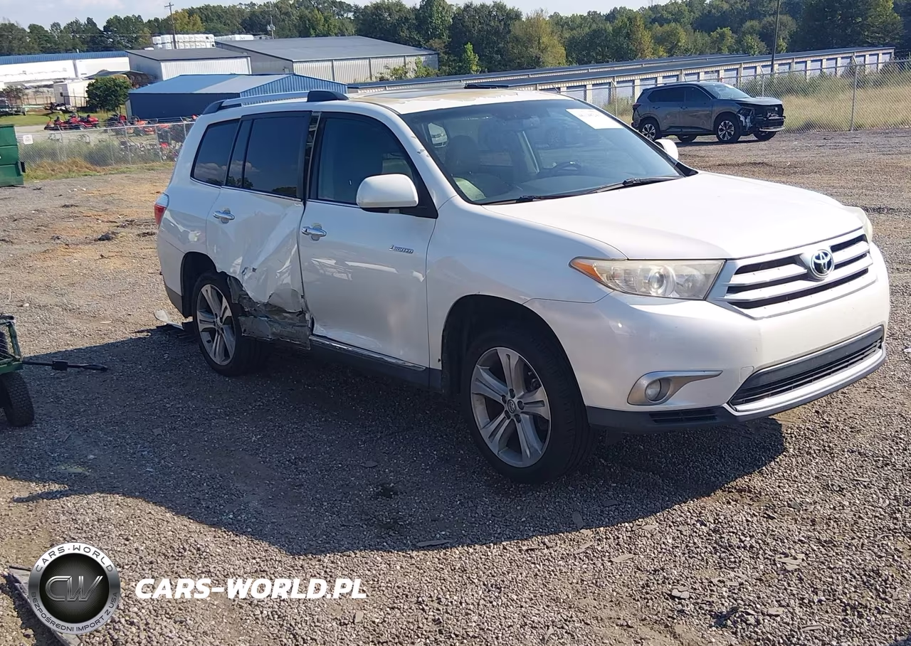 2013 Toyota Highlander Limited V6 VIN:5TDDK3EH6DS244377 - 1