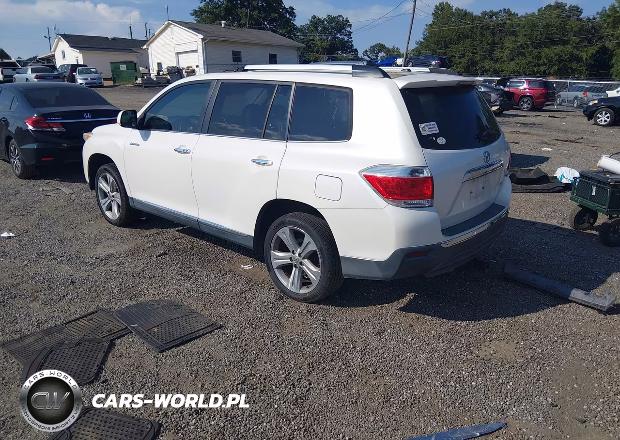 2013 Toyota Highlander Limited V6 VIN:5TDDK3EH6DS244377 - 3