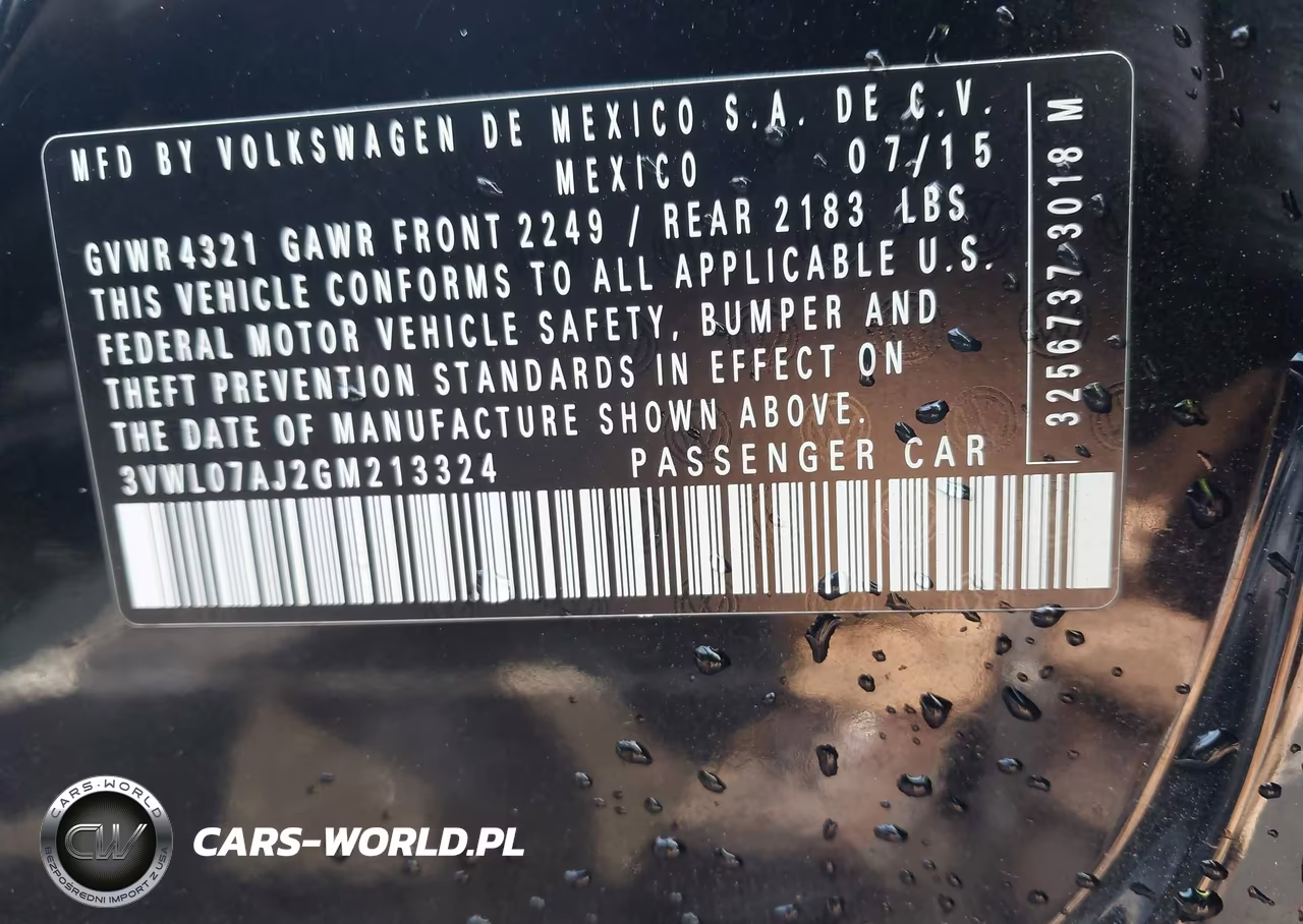 2016 Volkswagen Jetta 1.8T Sel VIN:3VWL07AJ2GM213324 - 9