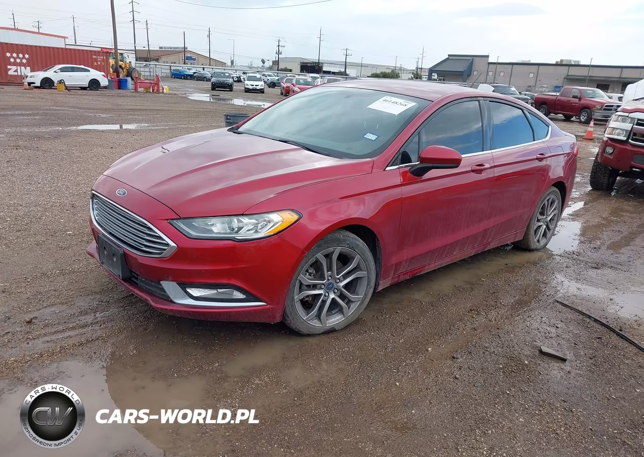 2017 Ford Fusion S VIN:3FA6P0G72HR413127 - 2