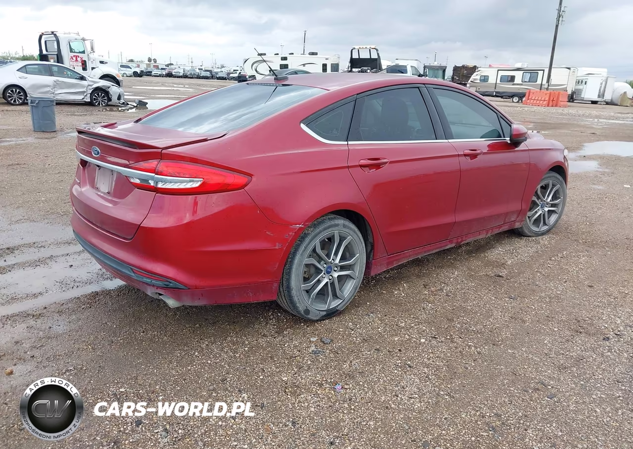 2017 Ford Fusion S VIN:3FA6P0G72HR413127 - 4