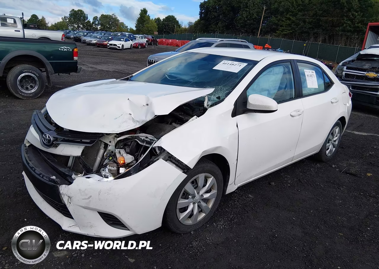2016 Toyota Corolla Le VIN:2T1BURHE7GC684322 - 2