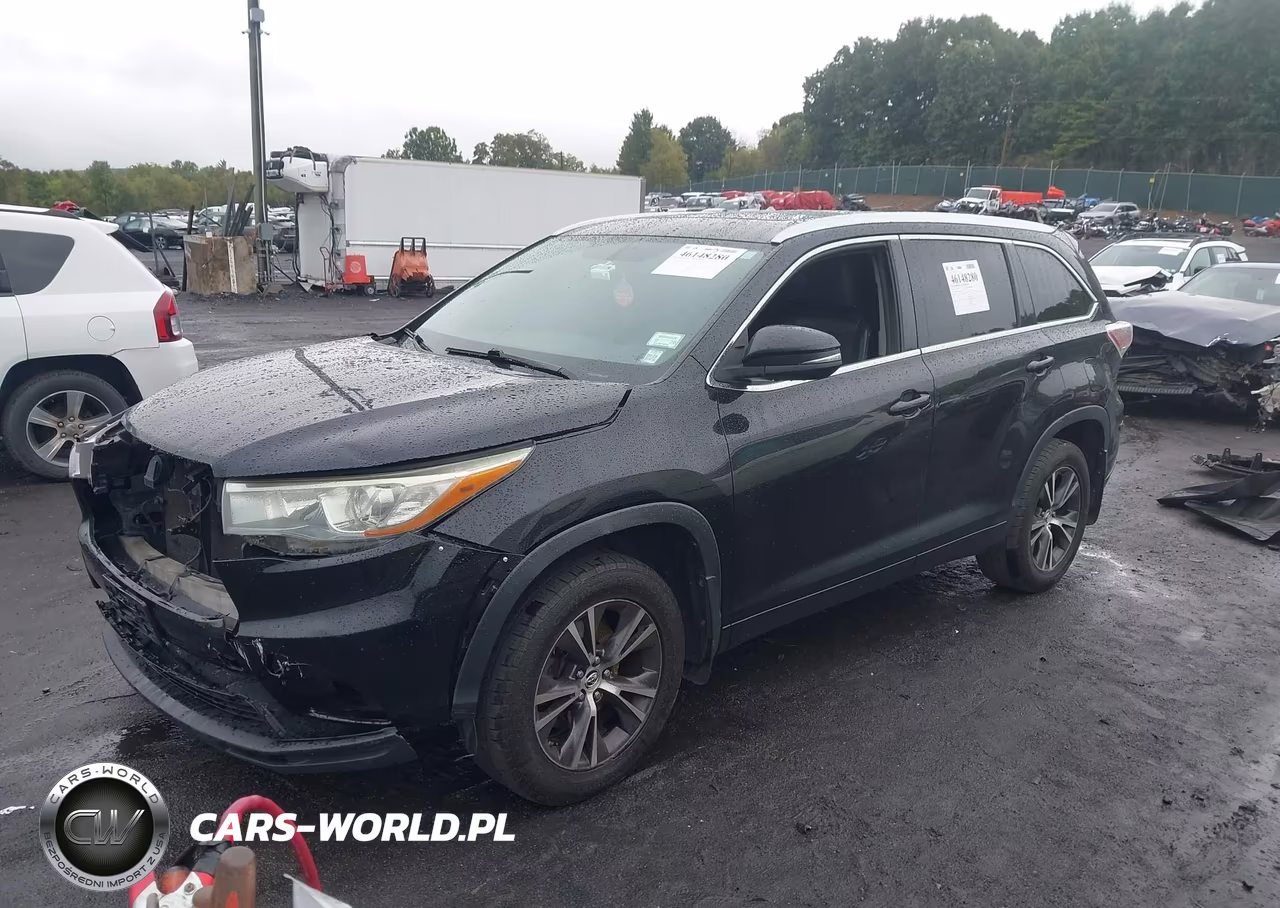 2016 Toyota Highlander Xle V6 VIN:5TDJKRFH4GS230969 - 2