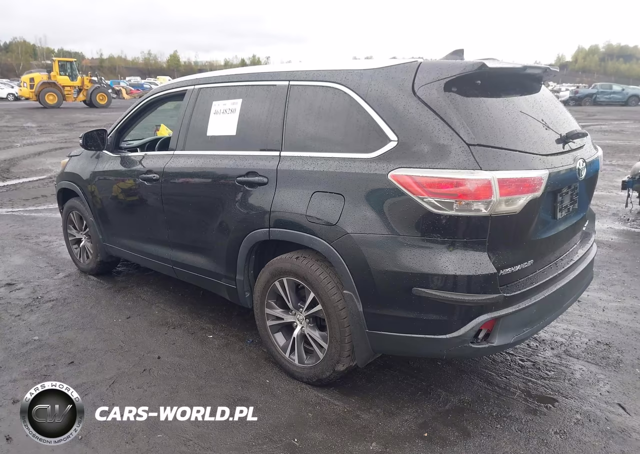 2016 Toyota Highlander Xle V6 VIN:5TDJKRFH4GS230969 - 3