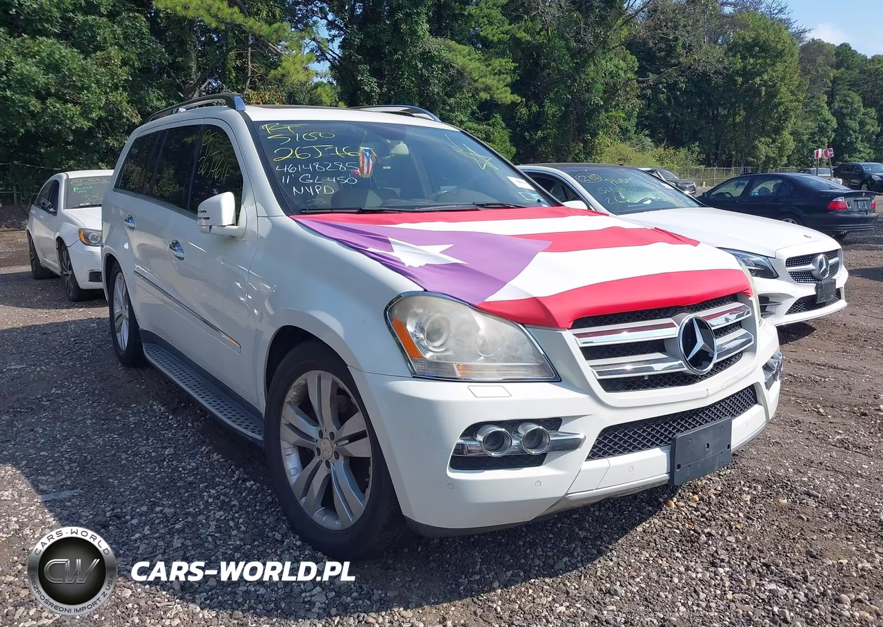 2011 Mercedes-Benz Gl 450 4Matic VIN:4JGBF7BE9BA659535 - 1