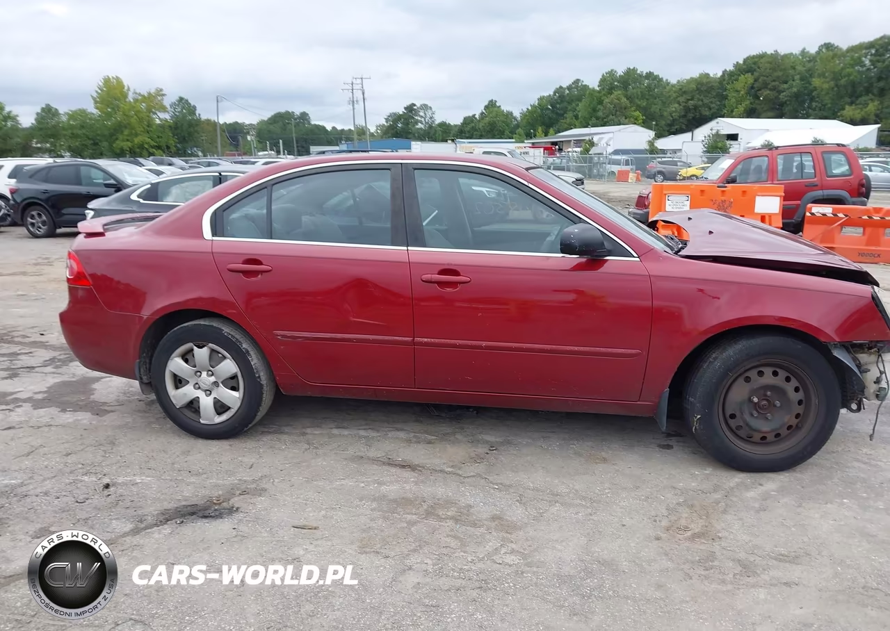 2008 Kia Optima Lx VIN:KNAGE123085256972 - 13