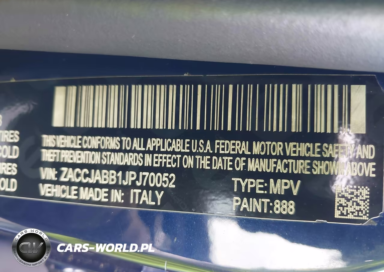 2018 Jeep Renegade Latitude Fwd VIN:ZACCJABB1JPJ70052 - 9