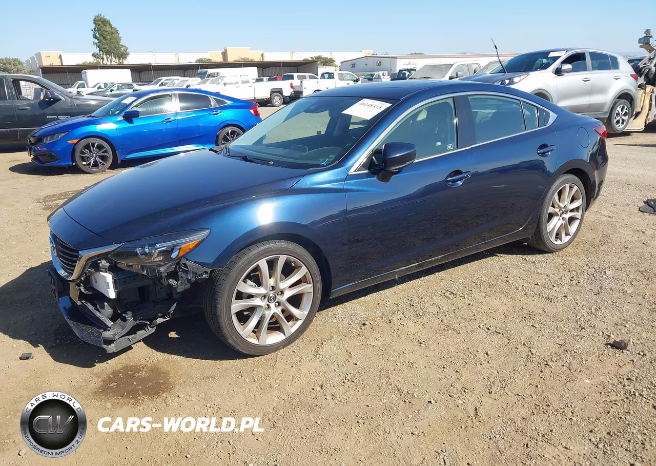 2017 Mazda Mazda6 Touring VIN:JM1GL1V53H1108845 - 2