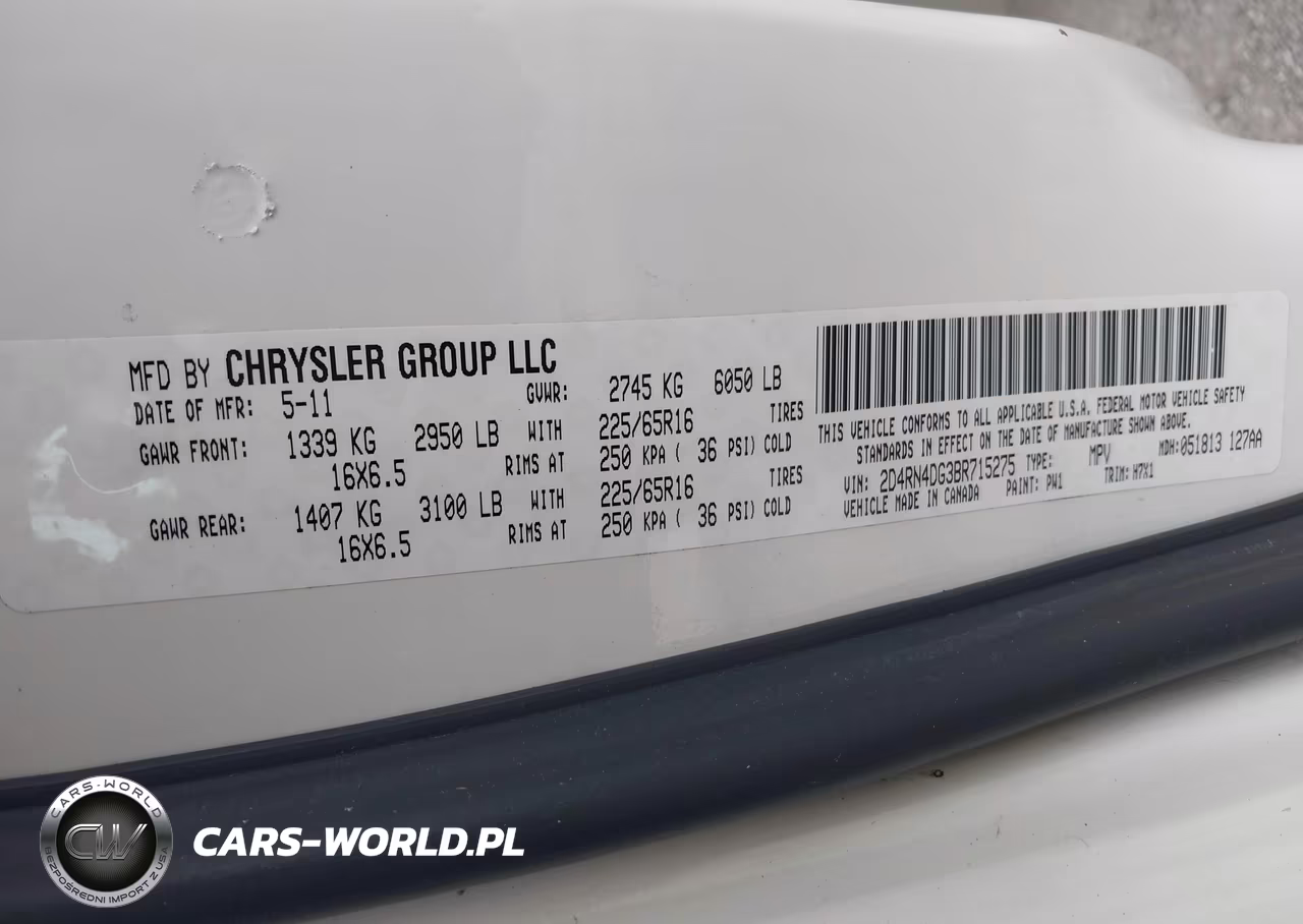 2011 Dodge Grand Caravan Express VIN:2D4RN4DG3BR715275 - 9