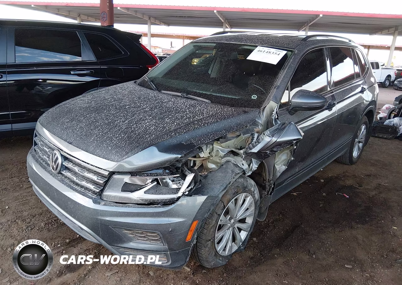2019 Volkswagen Tiguan 2.0T Se-2.0T Sel-2.0T Sel R-Line-2.0T Sel R-Line Black VIN:3VV3B7AX3KM056284 - 2