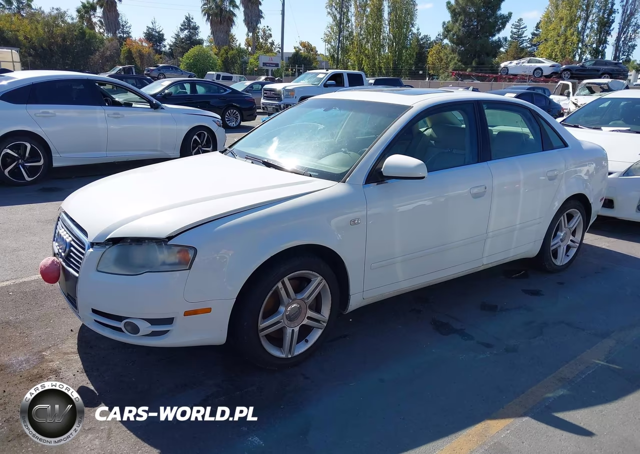 2006 Audi A4 2.0T VIN:WAUDF78E76A158442 - 2