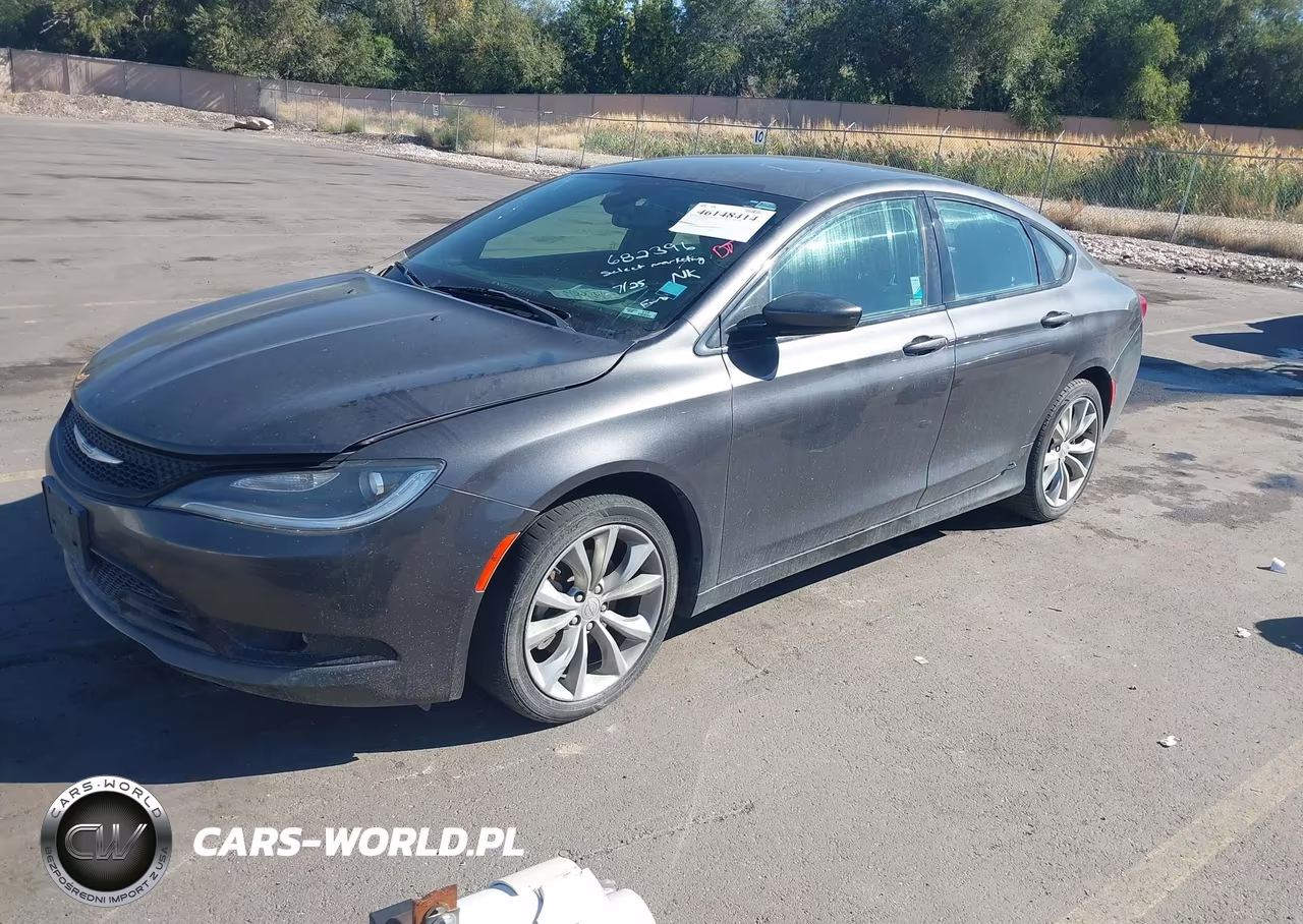 2015 Chrysler 200 S VIN:1C3CCCBB0FN682396 - 2