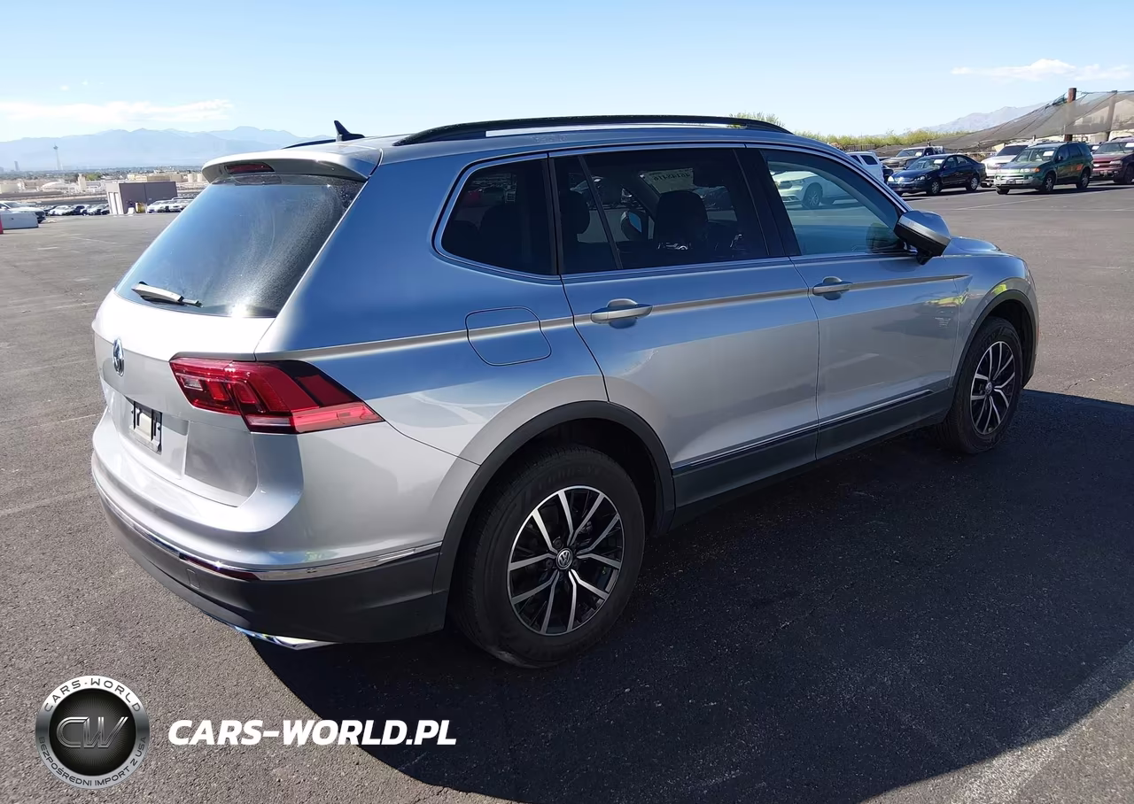 2021 Volkswagen Tiguan Se-Se R-Line Black-Sel VIN:3VV3B7AXXMM076390 - 4