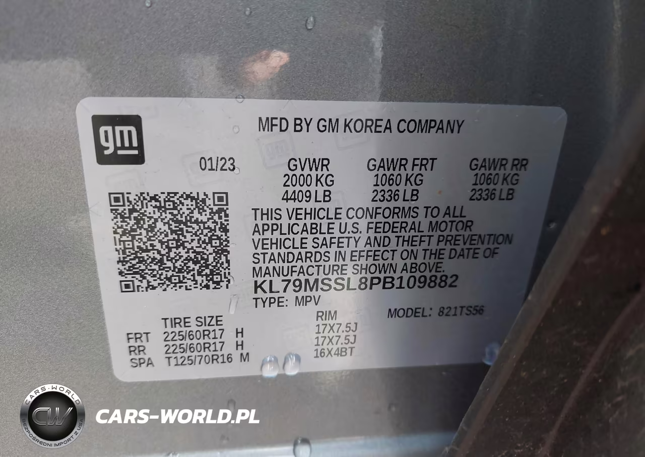 2023 Chevrolet Trailblazer Awd Activ VIN:KL79MSSL8PB109882 - 9