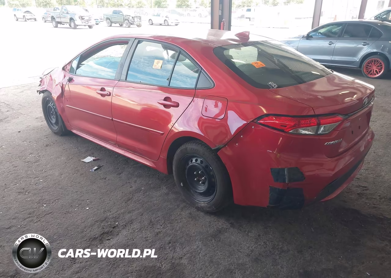 2020 Toyota Corolla Le VIN:5YFEPRAE7LP036228 - 3