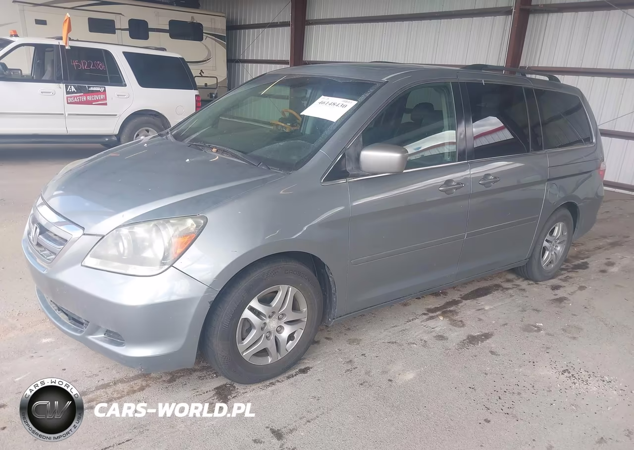 2005 Honda Odyssey Ex-L VIN:5FNRL38665B046188 - 2