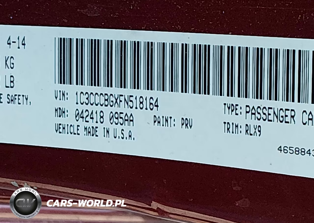 2015 Chrysler 200 S VIN:1C3CCCBGXFN518164 - 9