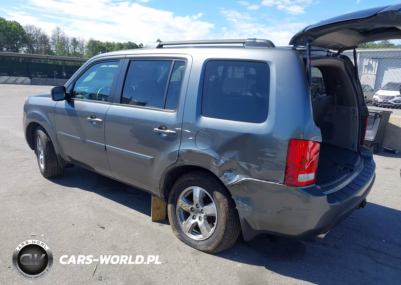 2011 Honda Pilot Ex-L VIN:5FNYF4H5XBB036369 - 3