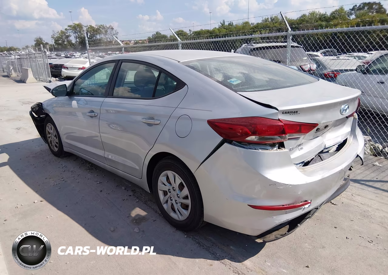 2018 Hyundai Elantra Se VIN:5NPD74LF2JH298382 - 3