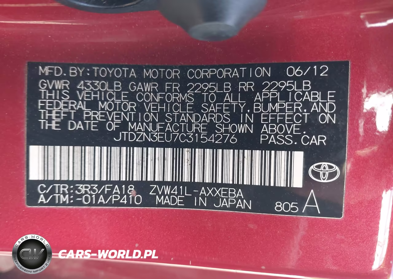 2012 Toyota Prius V Three VIN:JTDZN3EU7C3154276 - 9