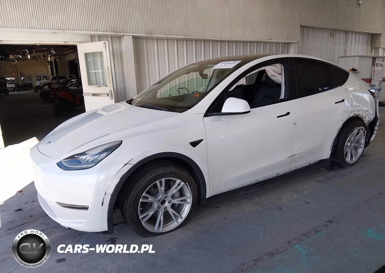 2021 Tesla Model Y Long Range VIN:5YJYGDEE6MF191327 - 2