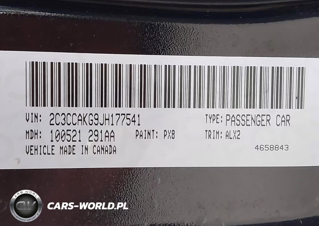 2018 Chrysler 300 Limited Awd VIN:2C3CCAKG9JH177541 - 9