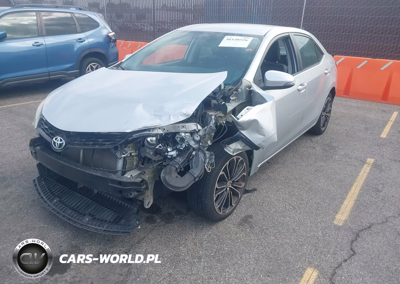 2015 Toyota Corolla S Plus VIN:5YFBURHE6FP349941 - 2