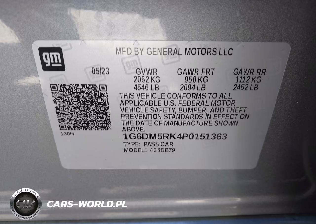 2023 Cadillac Ct5 Luxury VIN:1G6DM5RK4P0151363 - 9