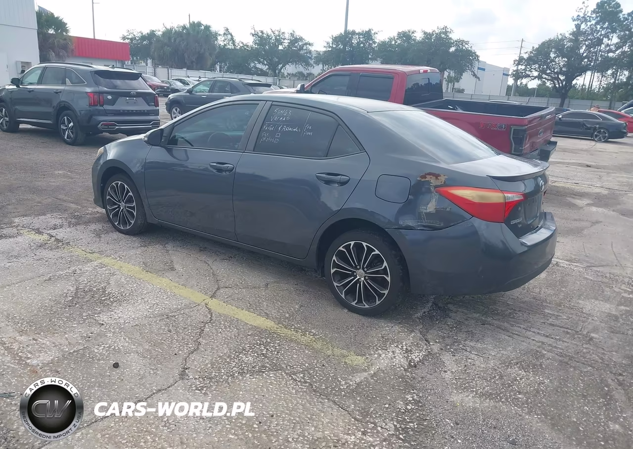 2016 Toyota Corolla S Plus VIN:2T1BURHE3GC718028 - 3