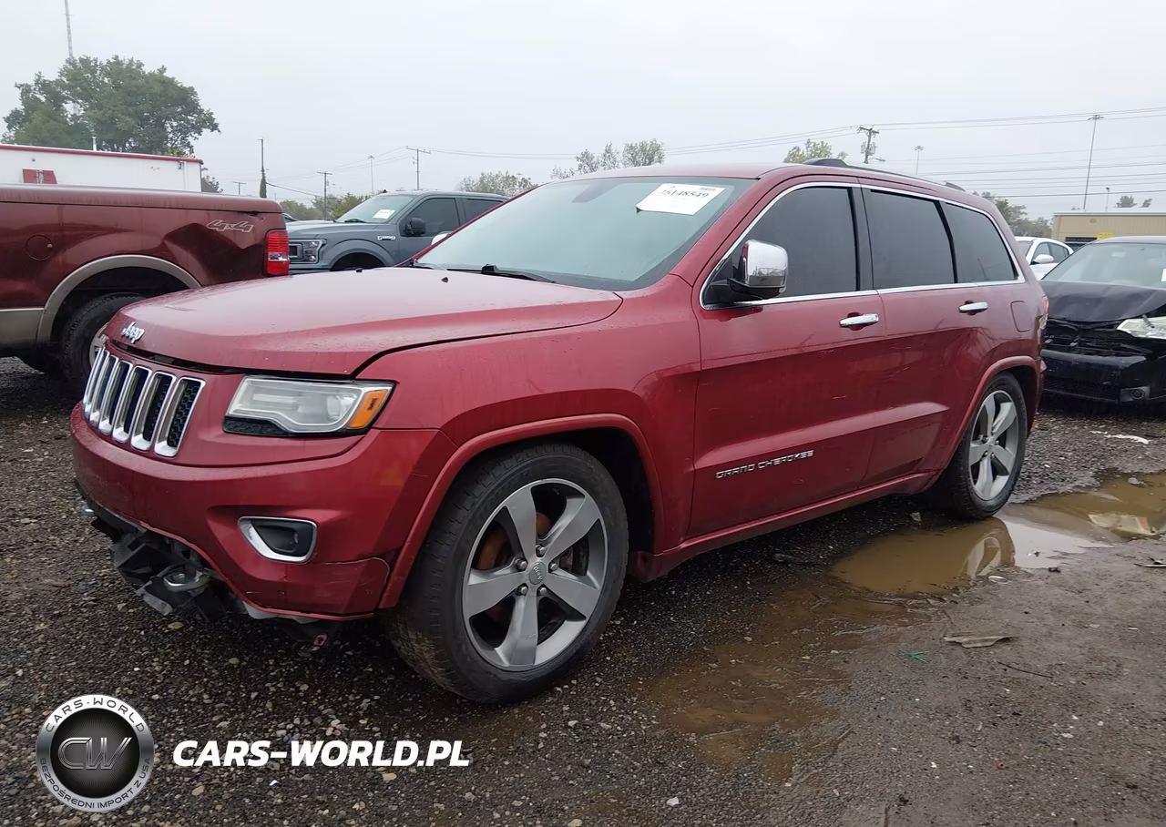2014 Jeep Grand Cherokee Overland VIN:1C4RJFCG9EC200302 - 2