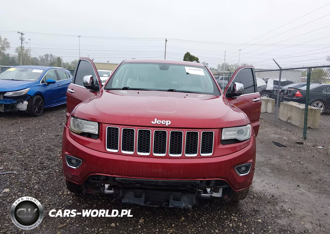 2014 Jeep Grand Cherokee Overland VIN:1C4RJFCG9EC200302 - 6